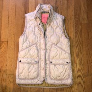 J. Crew quilted excursion vest